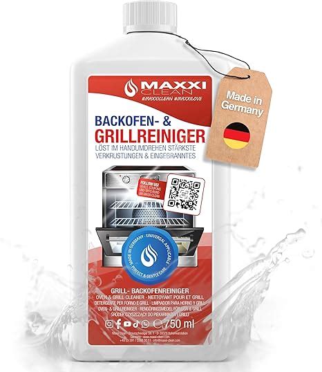 Maxxi Clean Backofen Grillreiniger Extra Stark 750 Ml Gel Paste