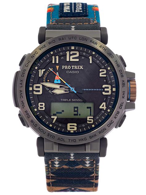 Zegarek M Ski Casio Protrek Pendleton Prg Pe Er Crazytime Pl