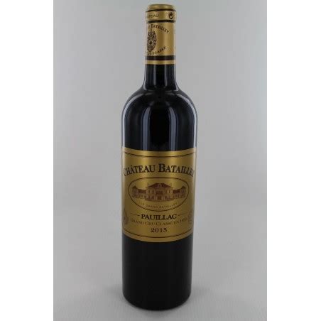 Château Batailley 2015 5eme grand cru classé de Pauillac Prix