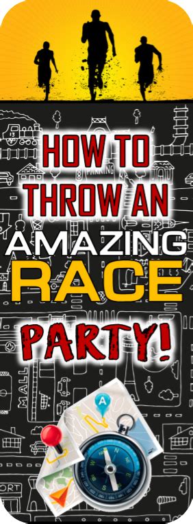 Amazing Race Party Ideas For Pit Stops Challenges Clues And Supplies