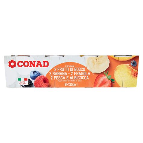 Yogurt Assortiti Alla Frutta X G Conad Conad