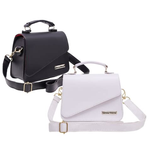 Kit Bolsas Feminina Mini Transversal Bolsa Estilo Maleta Al A