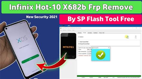 Infinix Hot 10 X682B Frp Remove Sp Flash Tool How To Unlock Frp