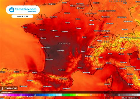 Dôme de chaleur près de 40 degrés en France Quelles régions