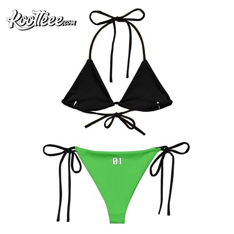 Eva Neon Genesis Evangelion Swimsuit String String Triangle Bikini Summer Vacation HG Set