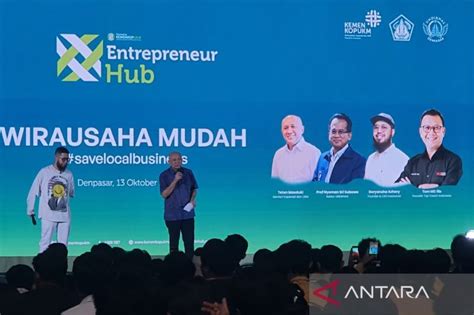 MenKopUKM Entrepreneur Hub Lahirkan 500 Startup Gagasan Anak Muda