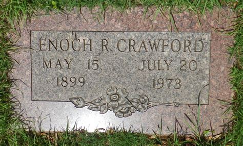 Enoch Raymond Crawford Find A Grave Memorial