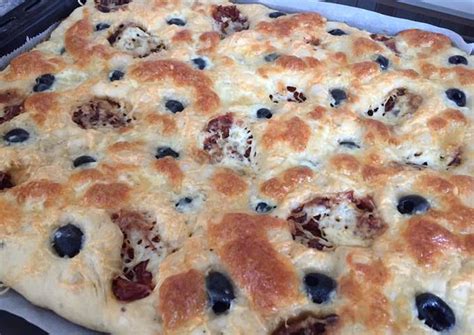 Focaccia Beáta Hujber receptje Cookpad receptek