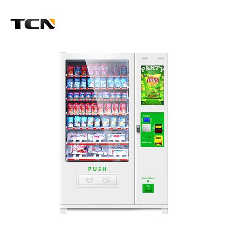 Tcn Adult Product Combo Vending Machine With Inch Advertisement