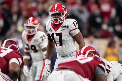 NFL Announces 324 Draft Prospects Invited To Scouting Combine Georgia