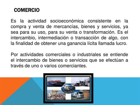 Ppt Comercio Powerpoint Presentation Free Download Id4698328