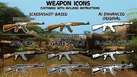 Weapon icons image - Far Cry 2: Vanilla+ (Tom's Mod) for Far Cry 2 - ModDB