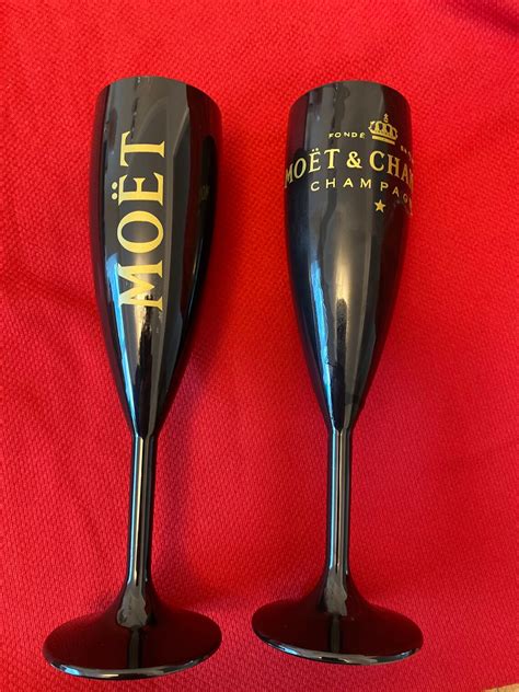 Moët and Chandon Glasses X 2 - Etsy