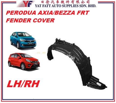 PERODUA AXIA BEZZA FRONT FENDER COVER DAUN PISANG DEPAN GENUINE Lazada