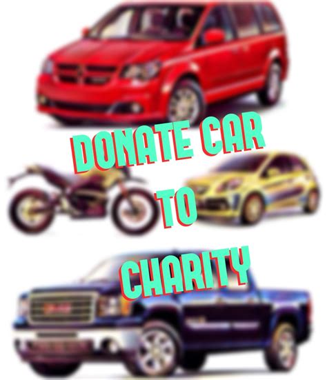 Car donations - receive tax deductions for charitable contributions ...