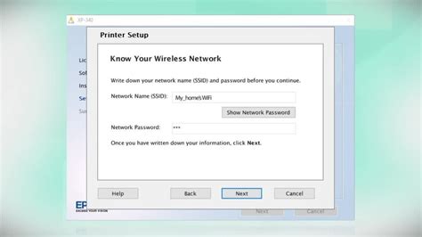 Epson Expression Home XP 340 Wireless Setup Using The Control Panel