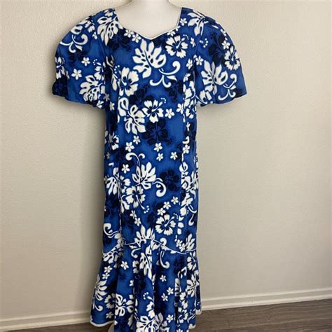 Hilo Hattie Dresses Authentic Made In Hawaii Mumu Hilo Hattie Maxi