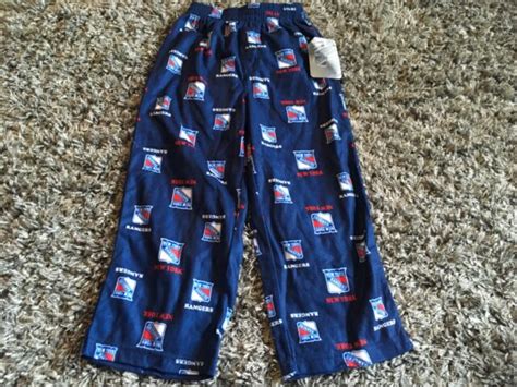 H32 New York Rangers Boys Lounge Pants Size Extra Large 16 18 Ebay