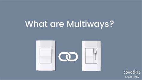 What Are Multiways Youtube