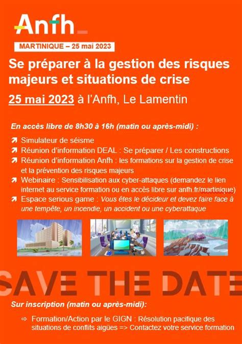 Se préparer à la gestion des risques majeurs et situations de crise ANFH