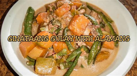 Ginataang Gulay With Alamang YouTube