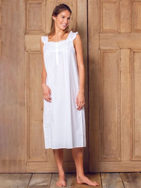 Cotton Nighties Cotton Nightgown Cotton Sleepwear White Maxi Dresses