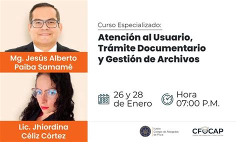 CURSO ESPECIALIZADO ATENCIÓN AL USUARIO TRÁMITE DOCUMENTARIO Y