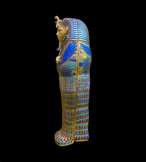 Tutankhamun Coffin Unique Size Replica Handmade Combination of - Etsy