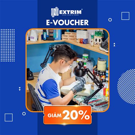 Hcm E Voucher Vệ Sinh Giày Extrim Giảm 20 Mọi đơn Hàng Chăm Sóc Giày