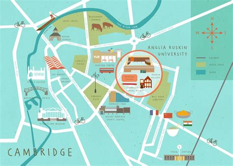 Map of Cambridge | Infographic Map