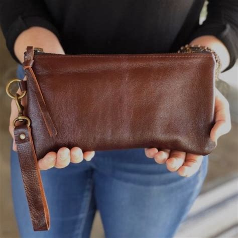 Leather Wristlet Wallet Iphone Wristlet Smartphone Wristlet Etsy