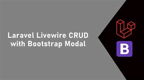 Laravel Livewire Tutorial Step By Step Build Crud Modals Bootstrap