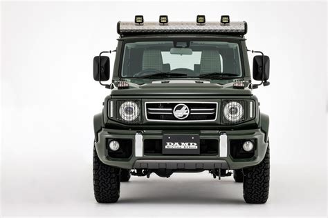 Damd Shows Suzuki Jimny Suvs Styled After G Class A Defender Van And A