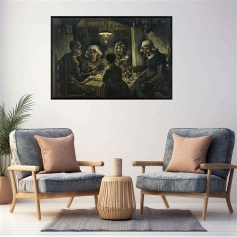 The Potato Eaters by Vincent Van Gogh | Vincent Van Gogh Wall Art ...