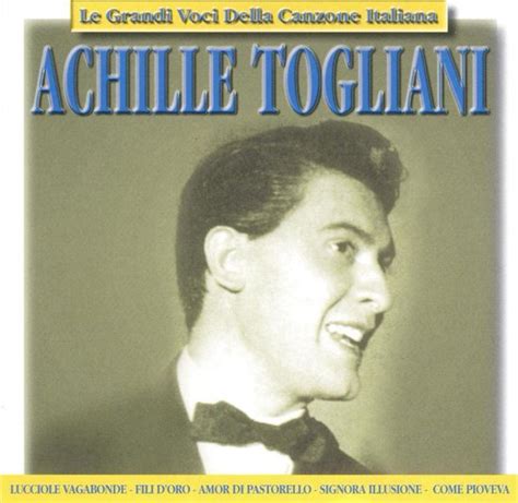 Grandi Voci Italiano Achille Togliani Cd Album Muziek Bol