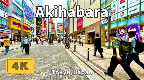 4K Akihabara The Anime Town Tokyo JAPAN Walking Tour Alo Japan