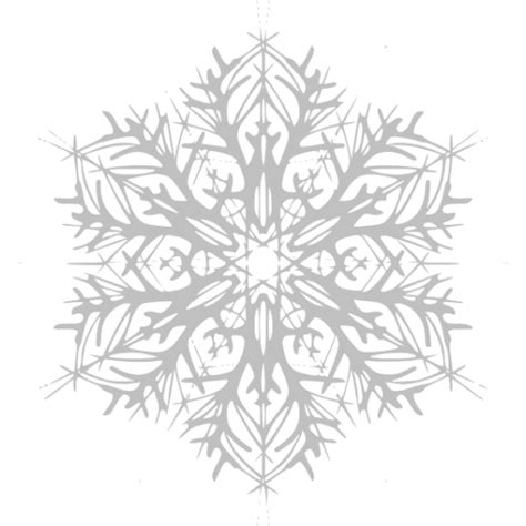 Silver snowflake 22 icon - Free silver snowflake icons