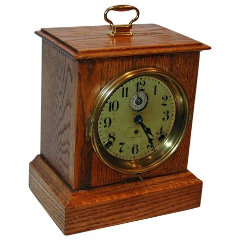 Seth Thomas Automatic Eight Day Long Alarm Clock Sold On Ruby Lane