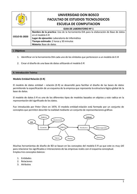 Guia Asd Universidad Don Bosco Facultad De Estudios Tecnologicos