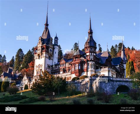 Romanian / transylvanian architecture Stock Photo - Alamy