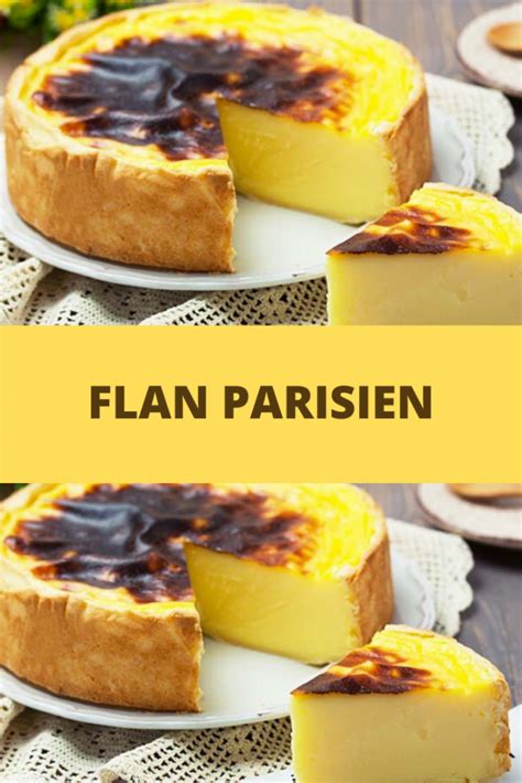 Flan Parisien Recettes Du Net