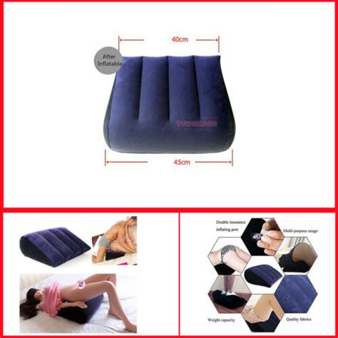 Sex Aid Triangle Pillow Triangle Love Position Cushion Inflatable