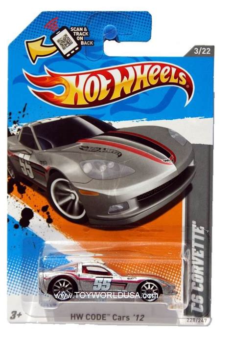 Hot Wheels HW Code Cars C Corvette Grey Hot Wheels Toys Hot Wheels Hot Wheels Cars
