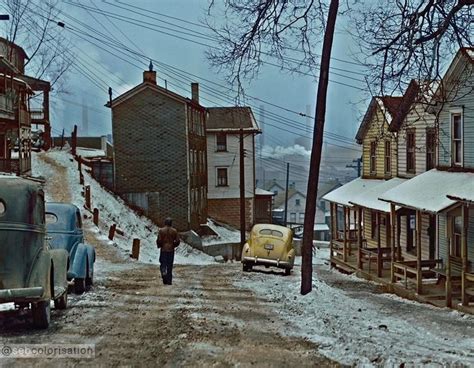 Winter in Aliquippa, PA 1941 : r/OldSchoolCool