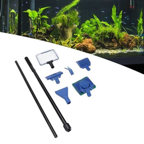 Atyhao Outil De Nettoyage D Aquarium Multifonction En Kit D Outils