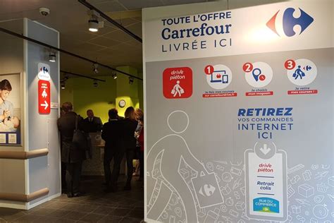 Carrefour ouvre ses premiers drives piéton en Rhône Alpes