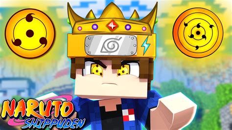 Minecraft Naruto T O DESPERTAR Do REI Do SHARINGAN DOURADO Ep 21