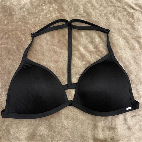 Women S Black Bikini And Tankini Tops Depop