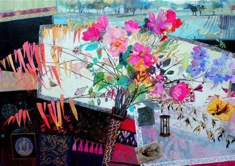 Still Life Jean B Martin Oil Pastel Paintings Flower Painting