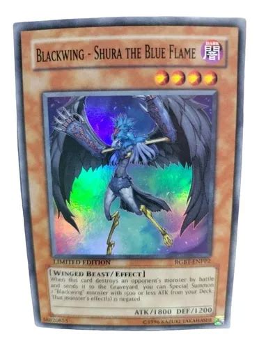 Blackwing Shura The Blue Flame Yugioh Meses Sin Intereses